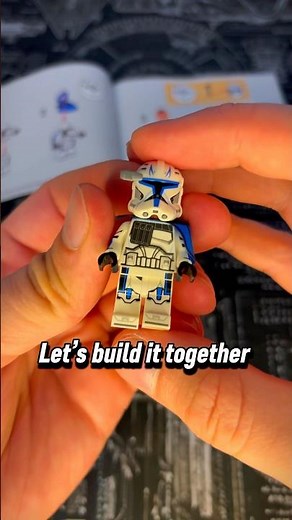 Building LEGO Star Wars Only for Captain Rex!
