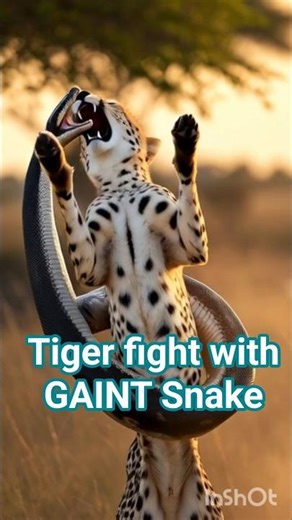 Cheetah vs Giant Python 😱 Who Will Survive?#Wildlife#AnimalFight#Nature#wildanimalshunt#AnimalBattle
