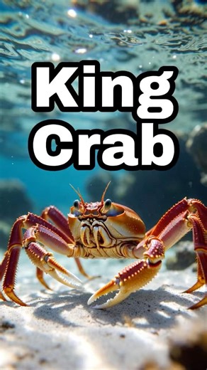 King Crab Facts You Didn’t Know 🦀 #DidYouKnow