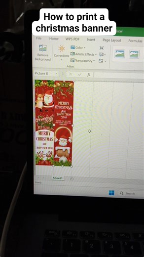 Christmas banner sa mahabang paper size | TeachBren TV