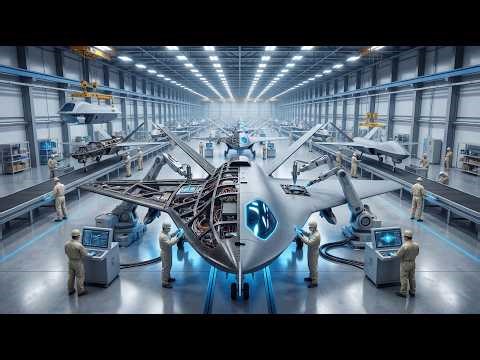 Inside the Military Drone Factory: From Carbon Frames to Combat Systems
