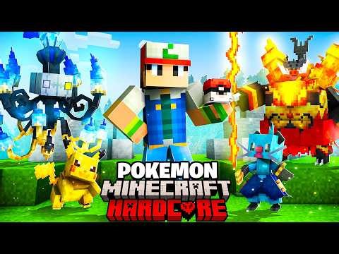100 Players Simulate Pokémon in Minecraft... FINALE!