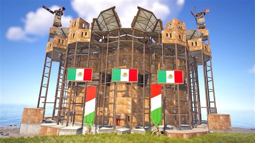 Solo raid: [Mexico] clan fortress while the 11-man is out