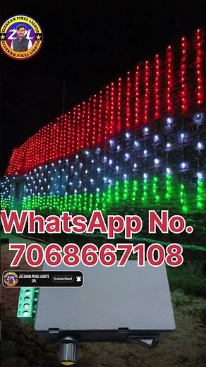 Pixel Led Toran 25*40 Led || 10*40 Feet Toran Setup #pixelledtoran #pixelled #pixelledindia