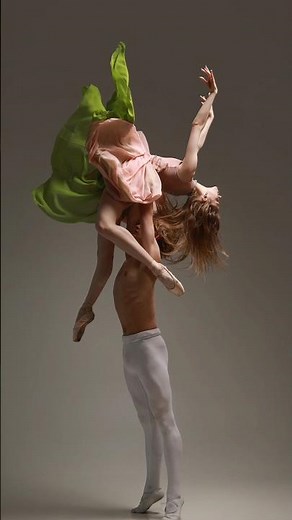 🇺🇦 Model poses for photoshoot📸 Ballet. Models Alina and Ivan