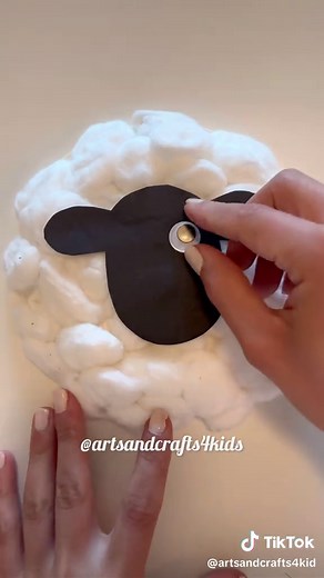 Paper Plate Sheep Craft for Toddlers