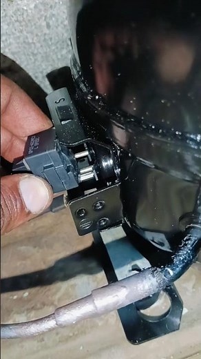 refrigeration Compressor Relay Overload How To Fitt #viralshort #shortsviral