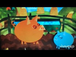 Nickjr pig ident vs Nickjr Christmas pigs ident