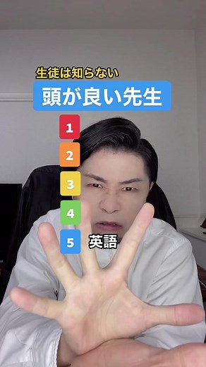 教科別 頭が良い先生ランキング（私の経験をもとにした主観です）#元教師 #先生
