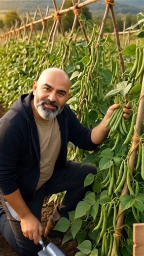 Sezonu kaçırma fasulye dikimini böyle yap! #doğaltarım #shortstürkiye #fasulyedikimi