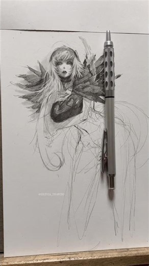 Cristal Casting Her Deadly Buff Magic | Original Character Illustration