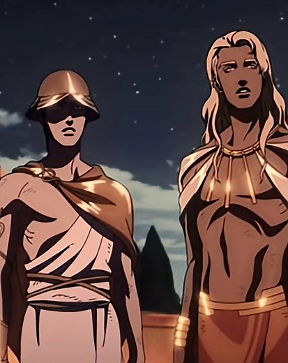 Brothers! Apollo and Hermes until the end! #Hermes #Apollo #bloodofzeus #bloodofzeusnetflix