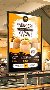 12K views · 3.6K reactions | Poster Design for Burger Shop . . . Follow @logoduniya.designs . . . #poster #design #posterdesign #designprocess #designer #burger #shop #shopposter #burgershop #reel #reelinstagram #reels #reelit #explore | Logo Duniya Designs | Facebook