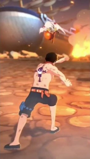 Akainu vs Ace 🔥 Epic Battle | One Piece Highlights (Anime/Game Scene)