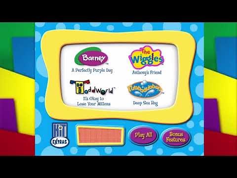 The Wiggles Ht Extras DVD Menu Compilation (2004 - 2005)