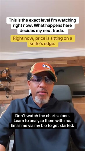 This is the exact level I'm watching right now. What happens here decides my next trade. 🧐 #KeyLevel #BitcoinPrice PriceAction #CryptoWatch #SupportLevel #DayTrading