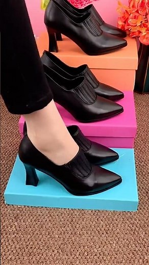 Elegant Wide High Heels for Women | Comfort Stylish & Trending Perfect design " #shortsfeed