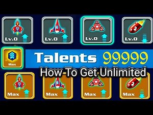 Alien Shooter Talent Upgread All Talent Max Level, Galaxy Attack (Part 8)