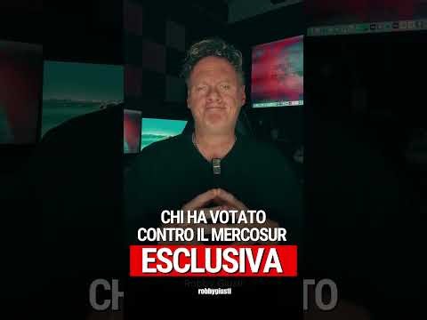 Robby Giusti - EXCLUSIVE - MERCOSUR - Here's how our MEPs voted - SENSATIONAL