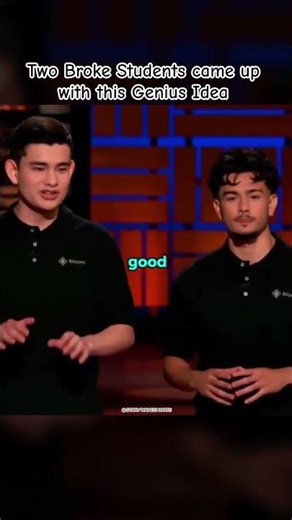 Two Broke Students came up with this Genius Idea #sharktank #viral