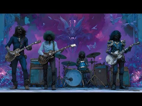 Epic Classic Prog Rock Journey | Enchanted Concert Vibes with Vibrant Visuals