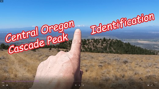 Central Oregon Cascade Peak Identification - Gary Randall