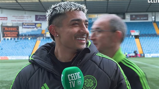 Moment Celtic boss Martin O'Neill CRASHES Julian Araujo's interview