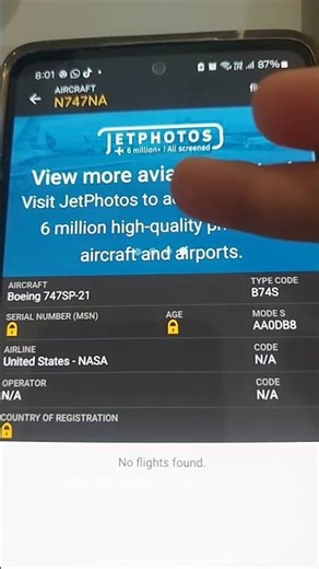 Boeing 747SP-21 United States - NASA N747NA Flightradar24
