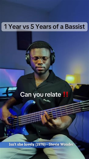 Progression of a Bass Guitarist Over Five Years