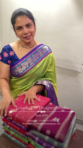 Viscose Georgette Saree |templedesigner.com