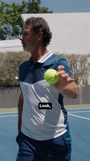 You need to cut the trajectory! #tennis #tenniscoach