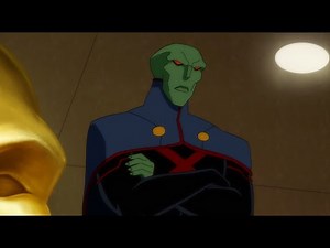 Martian Manhunter Powers and Fight Scenes - Justice League: Doom