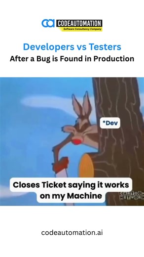 Developer vs Tester The Bug Battle Every Team Knows | CodeAutomation