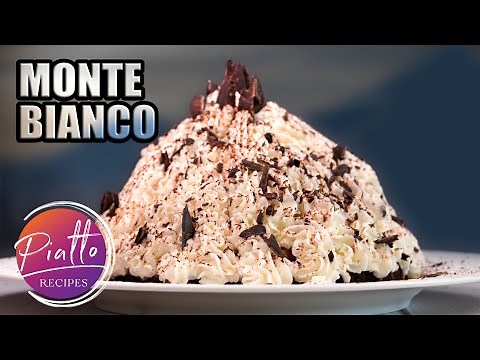 The Most Delicious Chestnut Dessert: How to Make Mont Blanc (Monte Bianco Recipe)