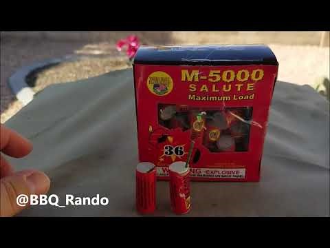 M-5000 Salute Crackers - World Class Fireworks