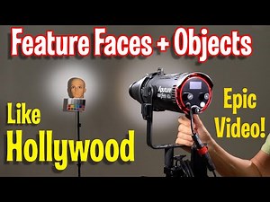 Small spotlights for video photography focused narrow beam light EPIC video