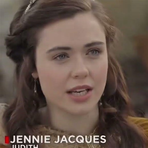 الجميله جوديث ملكة جمال مسلسل Vikings #جيني_‏جاك #Jennie_Jacques