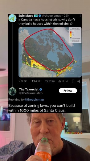 If Canada Has A Housing Crisis, Why Don't They Build Houses Within The Red Circle?