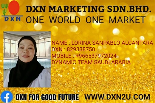 12 reactions · 8 comments | Congratulations miss LORINA SANPABLO ALCANTARA ,another new distributor of DXN .Now working in Saudi Arabia,but she is native of CASAY LUPI,CAMARINES SUR PHILIPPINES. | Joselyn Marbida | Facebook