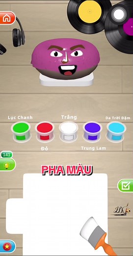 donut 🍩🎨 #LBKD #LBKDart #phamau #game #coloringmatch