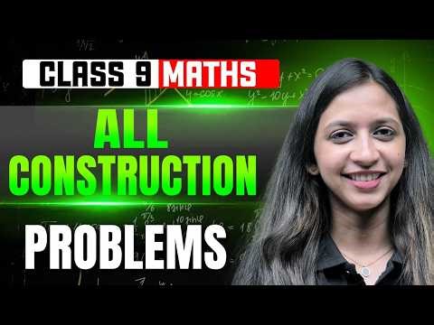 Score Full Marks in Constructions! 🎯 | Class 9 Maths | All Important Problems | PW Kerala