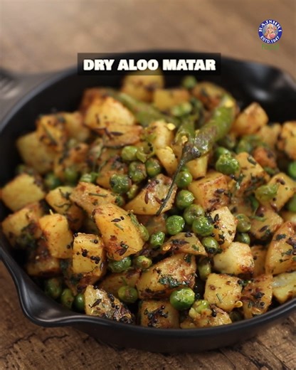 Learn how to make Dry Aloo Matar at home with our chef Ruchi Bharani. Host: Ruchi Bharani Dry Aloo Mutter Ingredients: 1 Tbsp Oil 1 tsp Mustard Seeds 1/2 tsp Cumin Seeds. 2 Green Chillies (slit) 1/4 tsp Turmeric Powder 3 Potatoes (diced) 1 cup Green Peas Salt 2 tbsp Water 1 tsp Coriander & Cumin Seed powder 1/2 tsp Red Chilli Powder 1/4 tsp Raw Mango Powder 1/8 tsp Garam Masala Coriander leaves (chopped) Copyrights: REPL #DryAlooMutter #AnybodyCanCookWithRajshriFood #AlooMatar #potato #peas #dry