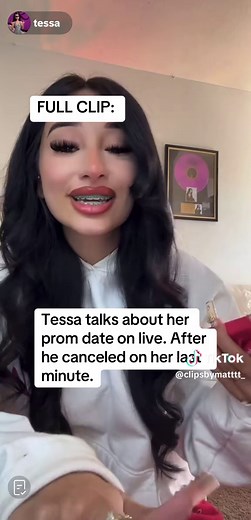 Tessa's Prom Date Canceled Last Minute | Full Live Clip