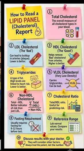 How to Read a Lipid Panel Report 🩸 | Cholesterol Test