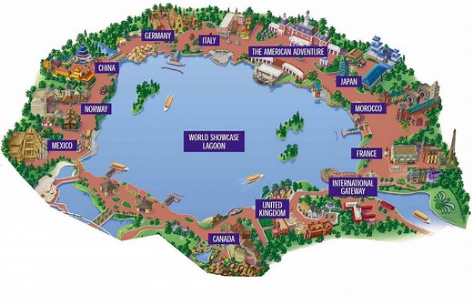 What Are the Countries in EPCOT World Showcase?