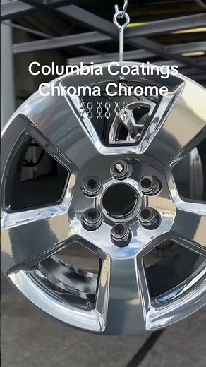 How do we feel about powder coat chrome? #powdercoating #customwheels