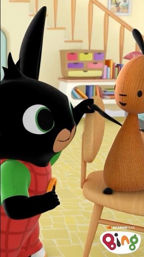 Bing is going to have his carroty sandwich in the park! | #Shorts | Bing Shorts