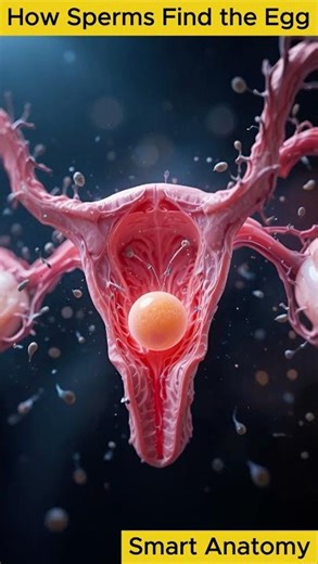 How Fertilization Happens | Sperm to Egg Journey 3D