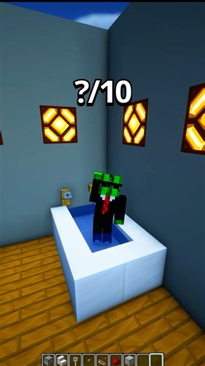 Minecraft Working Bath #lipsync