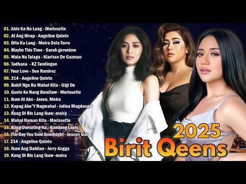 Akin Ka Na Lang💖Bagong Acoustic OPM 2025 |Sarah Geronimo, Angeline Quinto, Klarisse, Morissette Amon